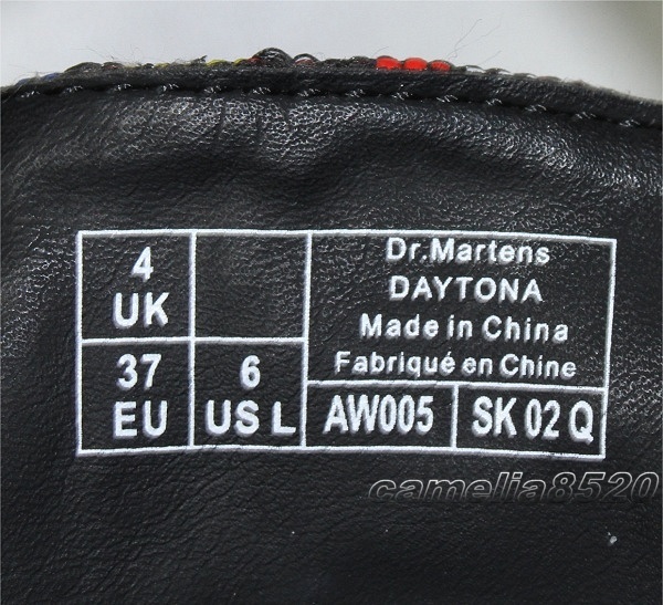 ドクターマーチン デイトナ デザートブーツ ネイティブ柄 多色 US6 UK4 EU37 約23.5 美品 使用僅か DR MARTENS DAYTONA 