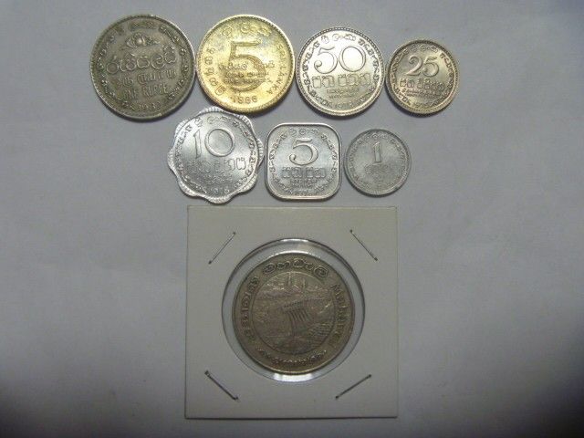スリランカ 記念硬貨等 古銭 8種セット 外国貨幣 コイン 記念貨幣 外国