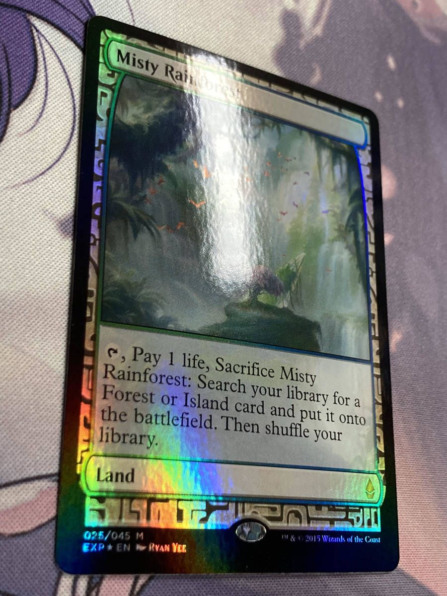 MTG 《霧深い雨林/Misty Rainforest》【foil】 EXP 英語 | www.bauen