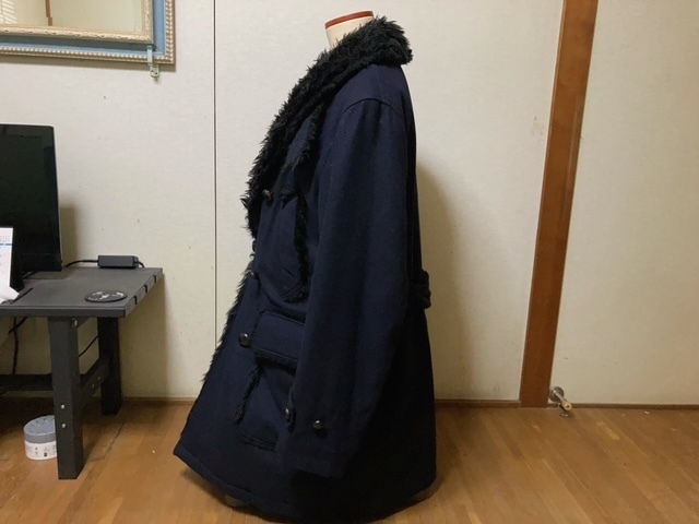 定価 10万 Engineered Garments(エンジニアードガーメンツ)マッキーノコート NAVY 米国製 M(検) アメリカ製 パンツ ネイビー