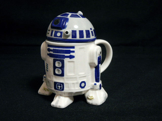 スターウォーズ R2-D2 蓋つきマグカップ 陶製の画像4