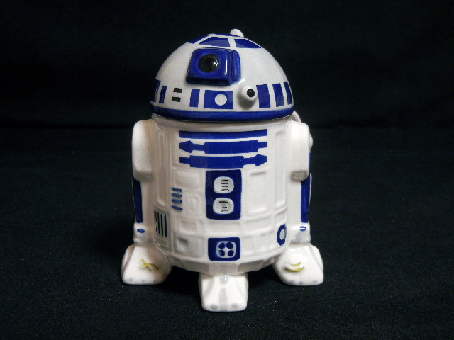 スターウォーズ R2-D2 蓋つきマグカップ 陶製の画像1