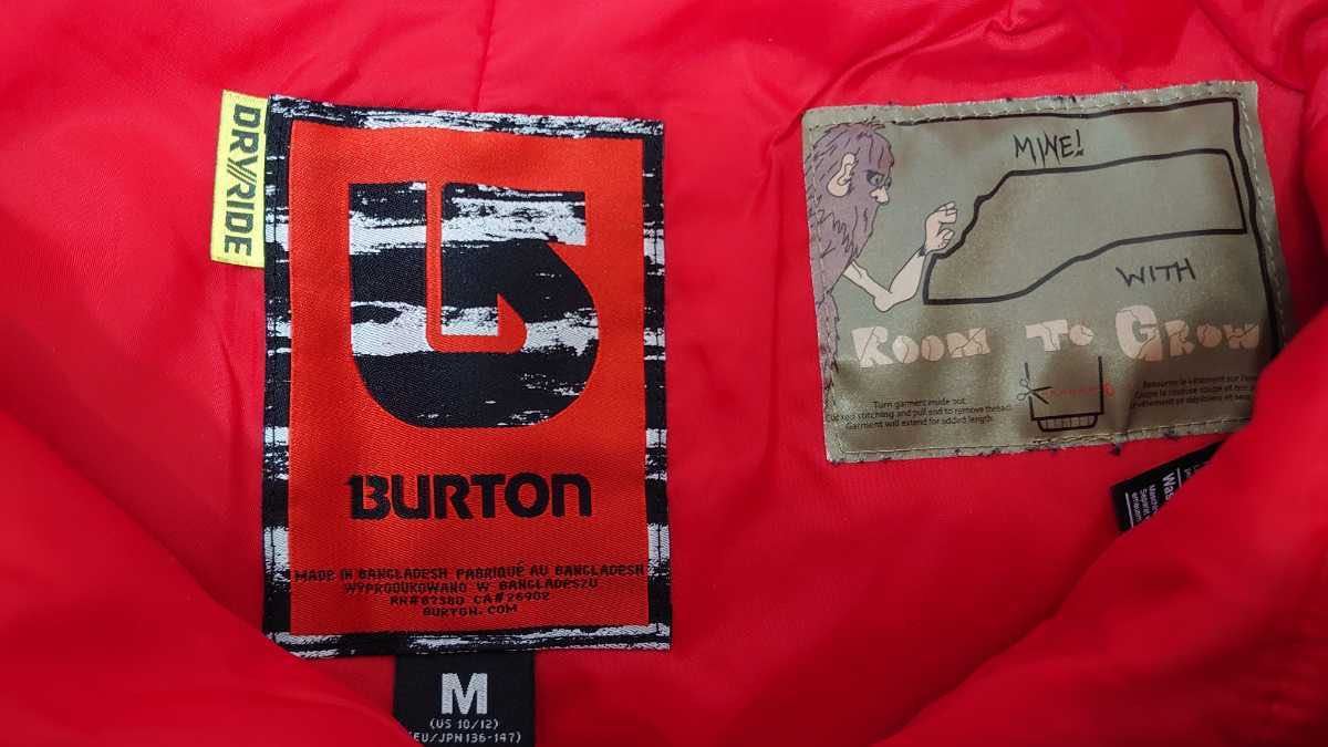 KIDS BURTON バートン BOYS AMPED Jk/BOYS PARKWAY PT サイズ140