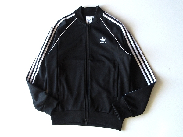  прекрасный товар тот Chan "надеты" такой же type adidas originals Adidas SST TRACK TOP Logo вышивка джерси спортивная куртка L белый чёрный черный мужчина женщина "надеты" возможно 