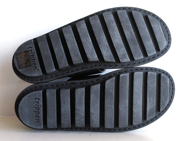  новый товар обычная цена 57200 иен trippen Trippen KEEN телячья кожа . резина машина f кожа обувь туфли без застежки 35 22.5-23cm черный чёрный Германия производства кожа обувь короткий обувь 