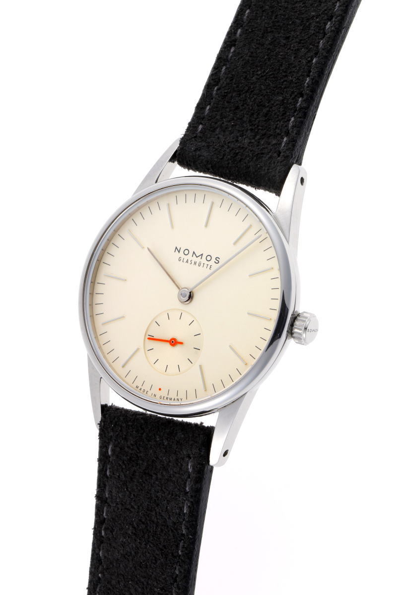 NOMOS Nomos Orion 33 Champagne ручной завод Cal. Alpha OR1A3CH133 SS boys часы 2210322