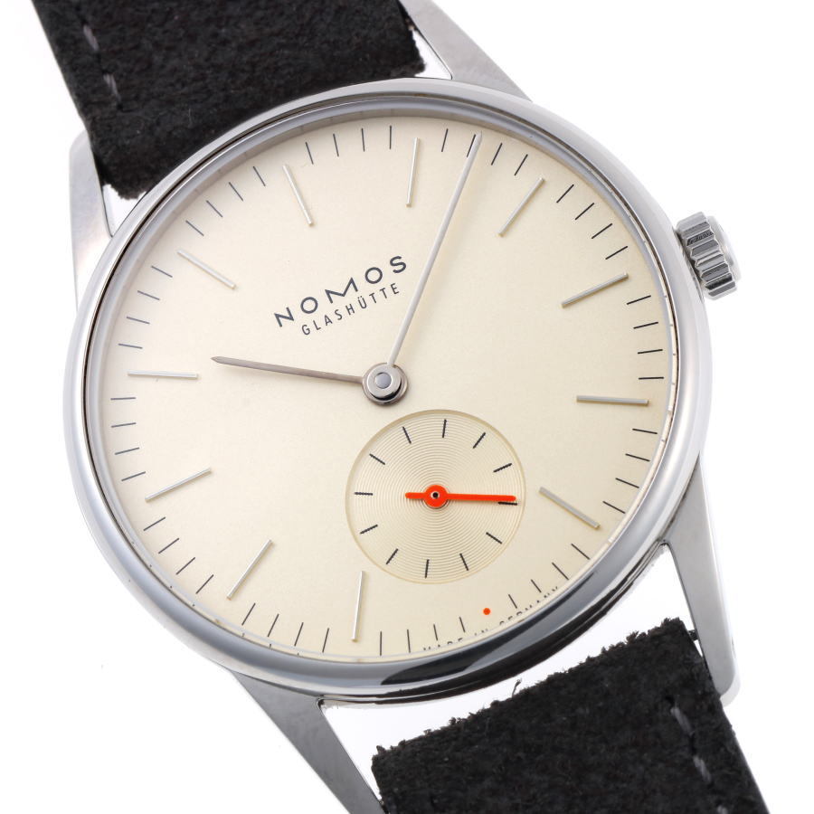 NOMOS Nomos Orion 33 Champagne ручной завод Cal. Alpha OR1A3CH133 SS boys часы 2210322