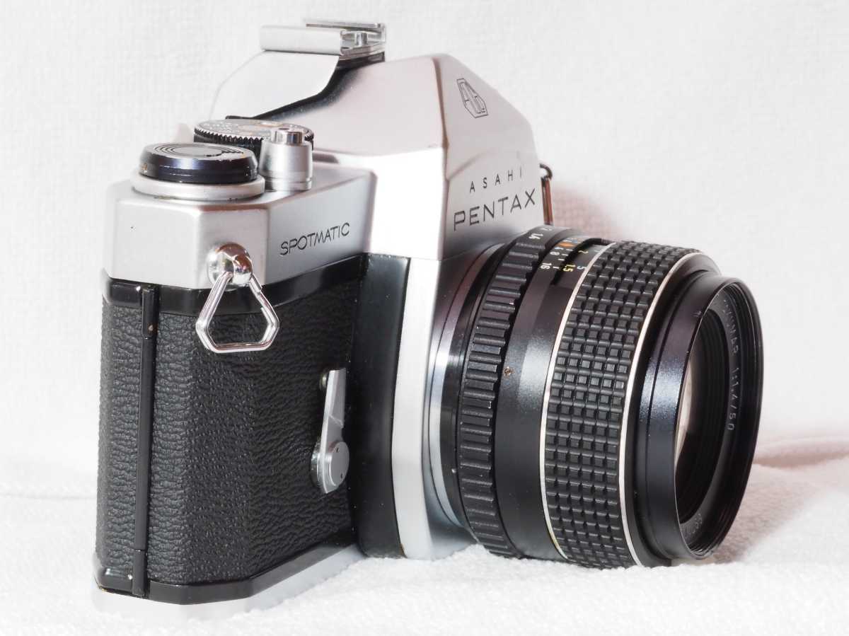 ASAHI PENTAX ペンタックス SPOTMATIC SP 一眼レフフィルムカメラ　SMC TAKUMAR 1:1.4 50mm SN.3928864_画像4