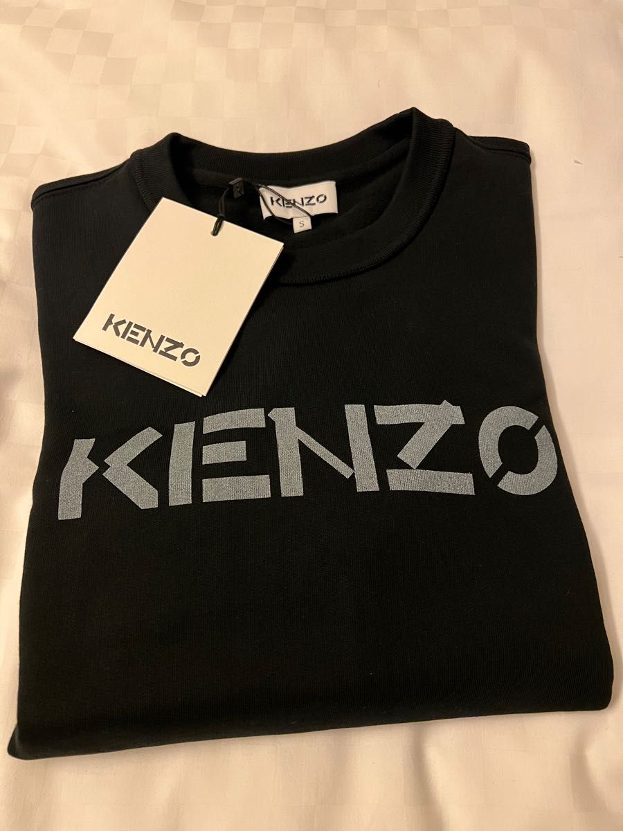 新品Kenzo ロゴスウェットシャツ S