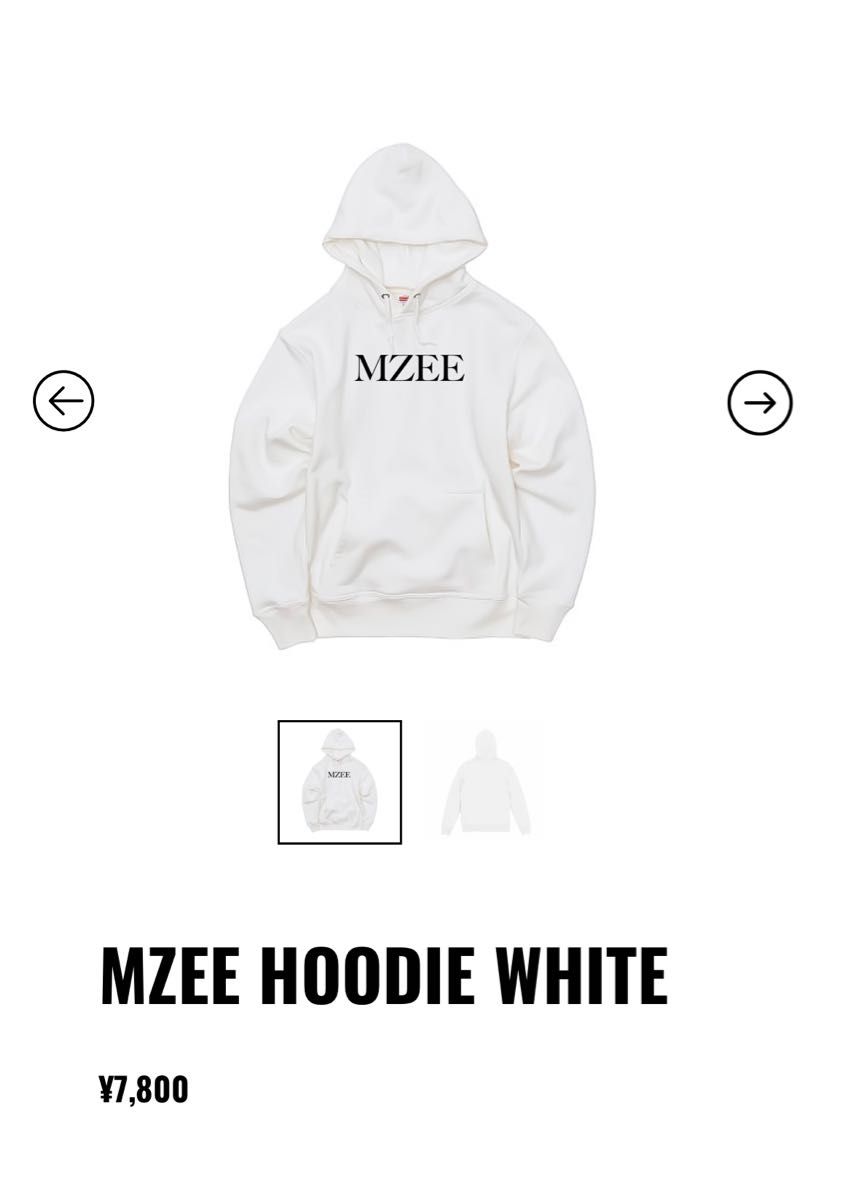 RYKEY DADDY DIRTY MZEE HOODIE WHITE