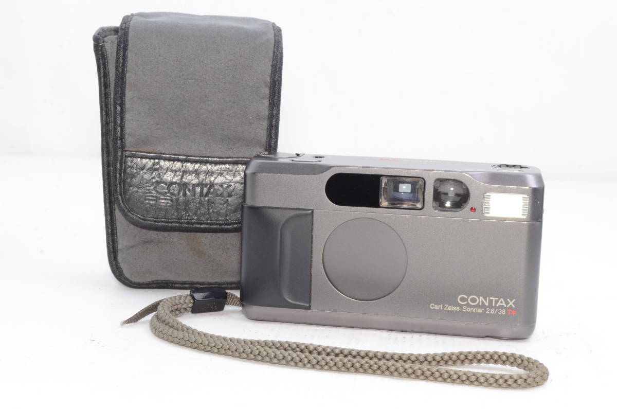 Contax コンタックス T2 チタンブラックカメラ Carl ZeissT*ゾナー
