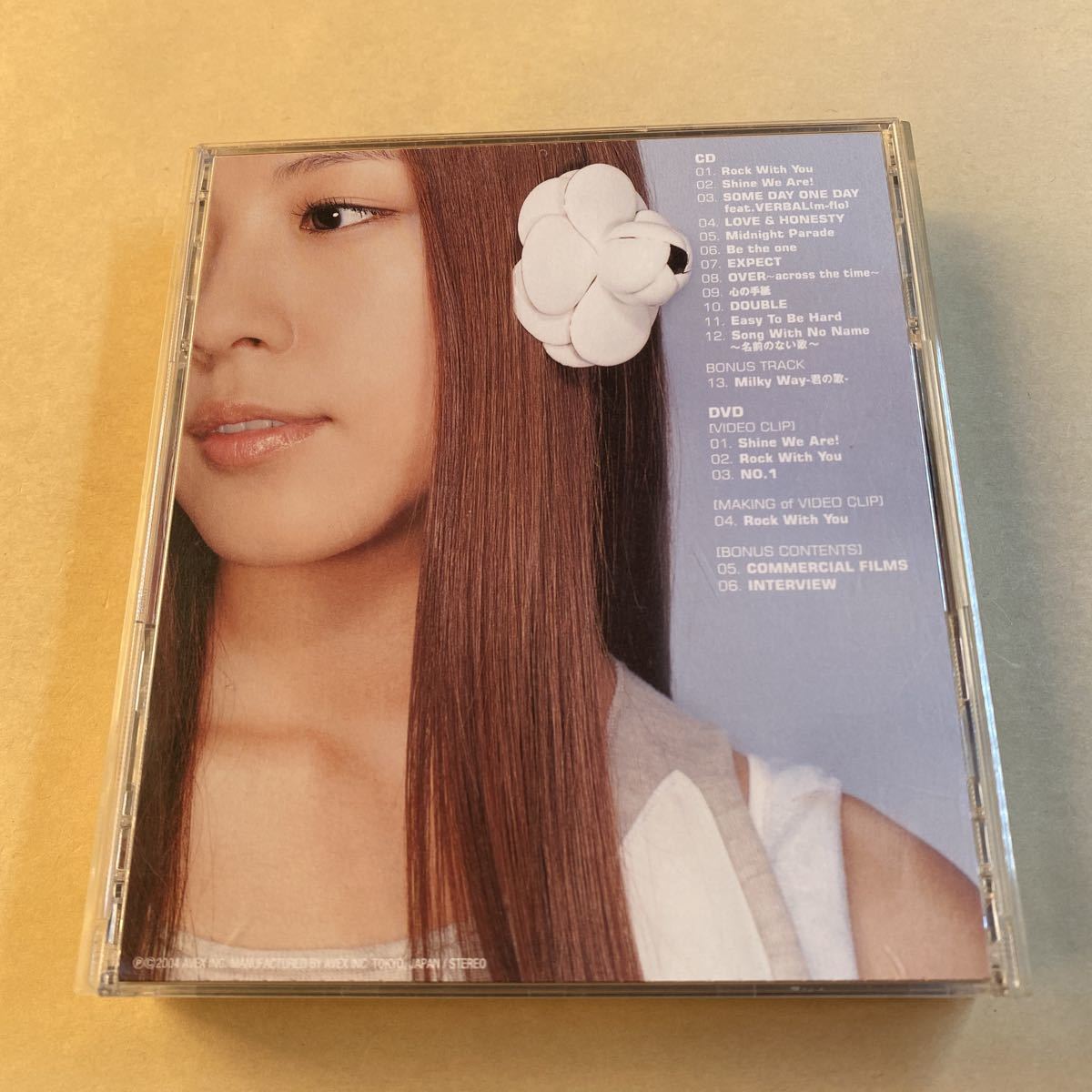 BoA CD+DVD 2枚組「LOVE & HONESTY」_画像2