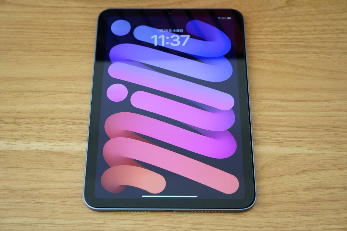 【送料無料！】☆美品☆ Apple iPad mini 第6世代 64GB パープル Wi-Fi 2021年秋モデル 8.3インチ MK7R3J/Aの画像1