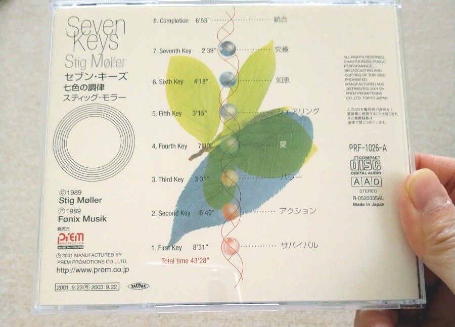 セブンキーズ 七色の調律 スティック・モラー　中古CD