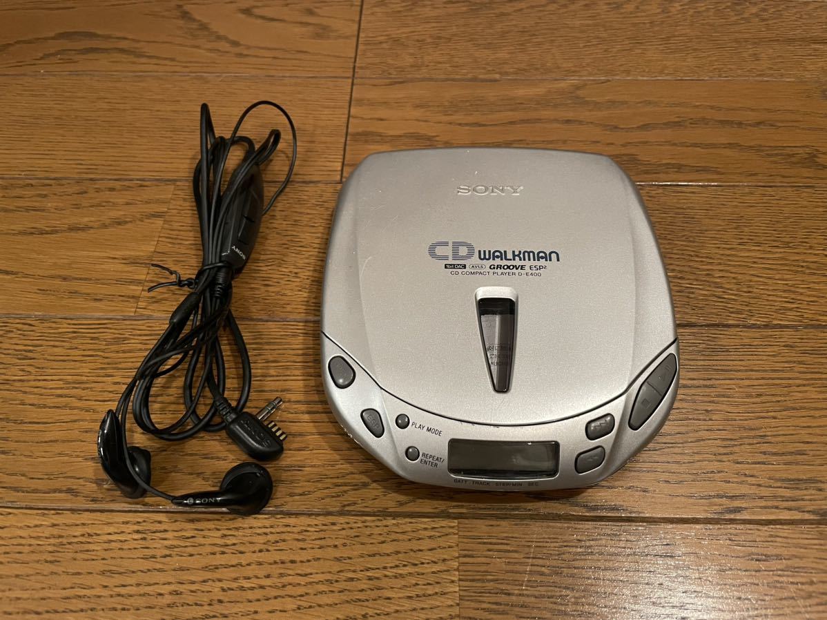 国内発送】 SONY CD WALKMAN D-E400 ブルー 動作確認済 observajep.com