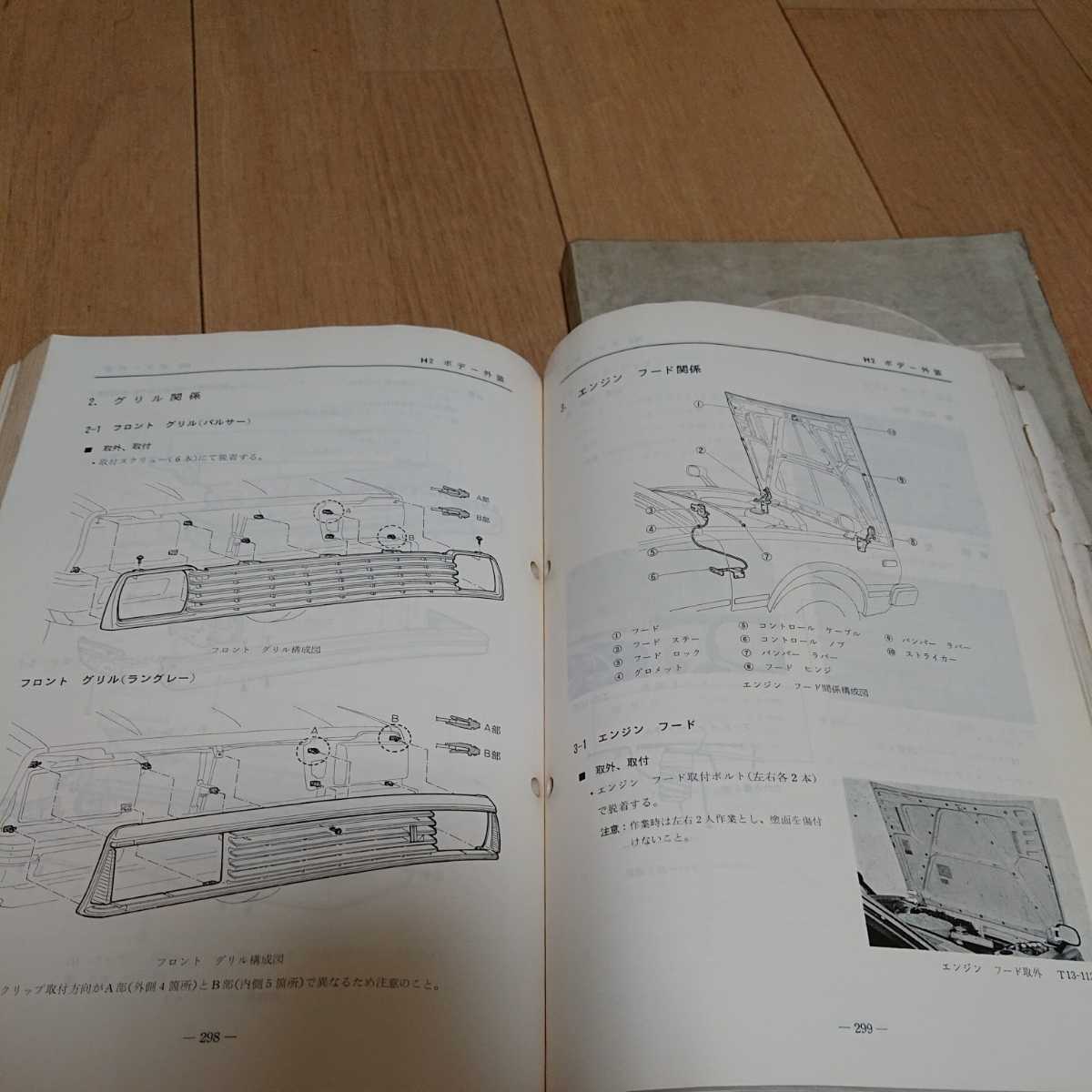 即決！レア物☆N10ラングレー&パルサー整備要領書★YN10 HN10 VN11 VHN11 UN10 MN10 VUN10 VMN10