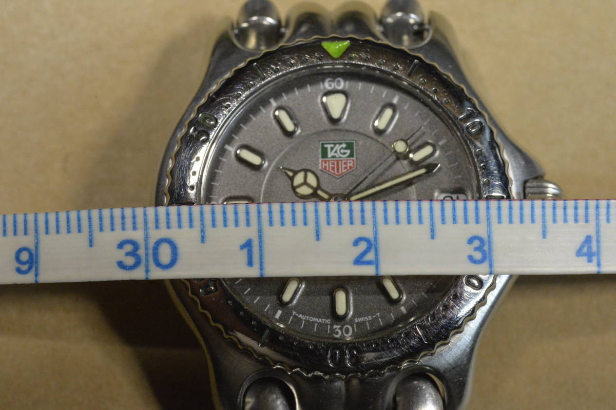 【中古】TAG HEUER s/el Chronometer 200M Automatic SWISS WG1214 BA0437 タグホイヤー セル クロノメーター オートマチック【自動巻】の画像5