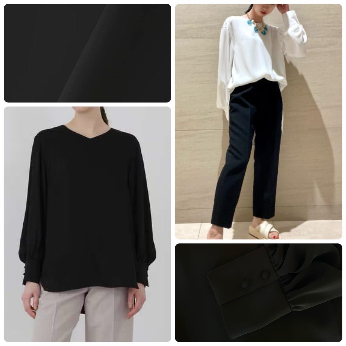 史上最も激安】 幻 定価3.4万円 ADORE VERY掲載 ジョーゼットブラウス