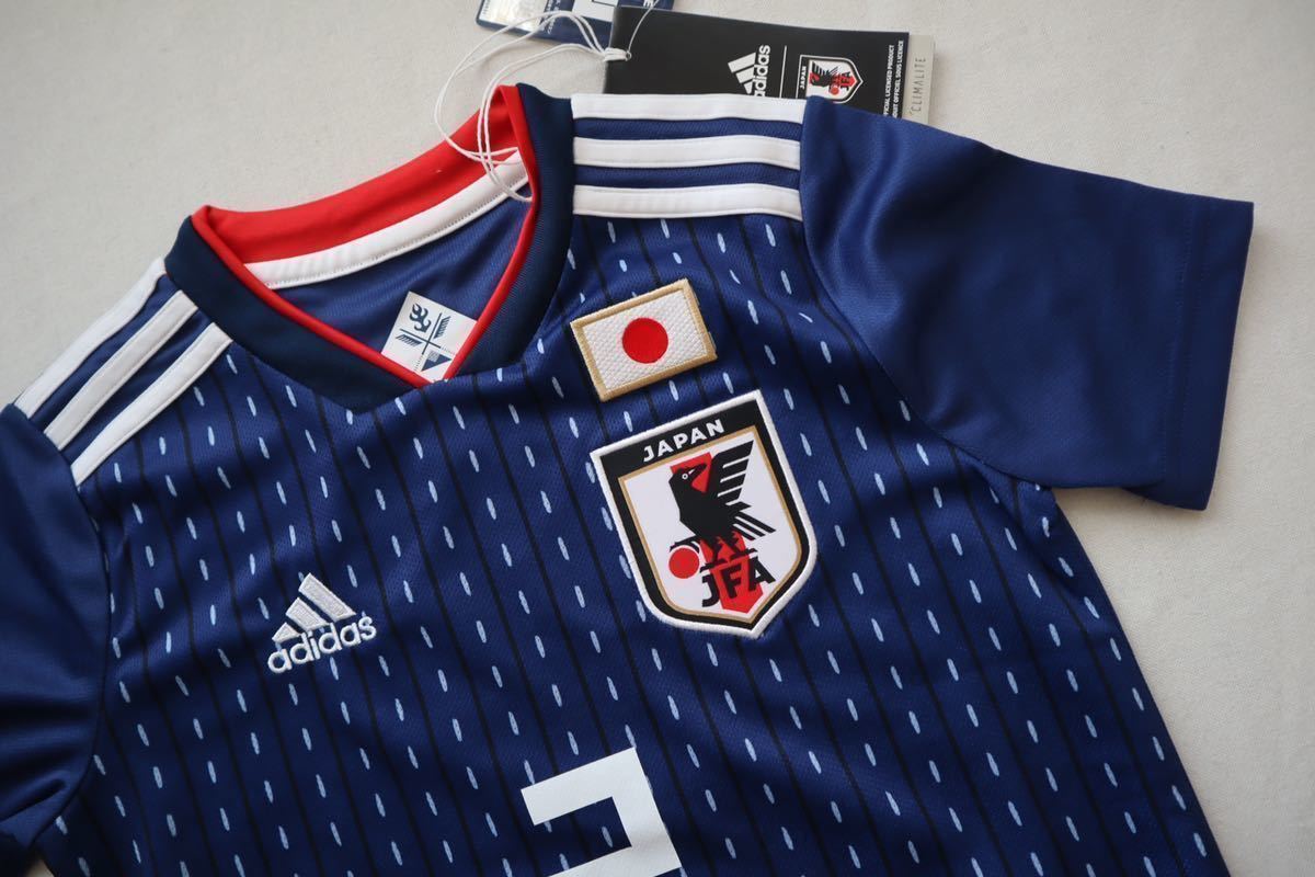 アディダス　DRN90　子供用　サッカー日本代表 ホームレプリカユニフォーム半袖 No2ジュニア160_画像2