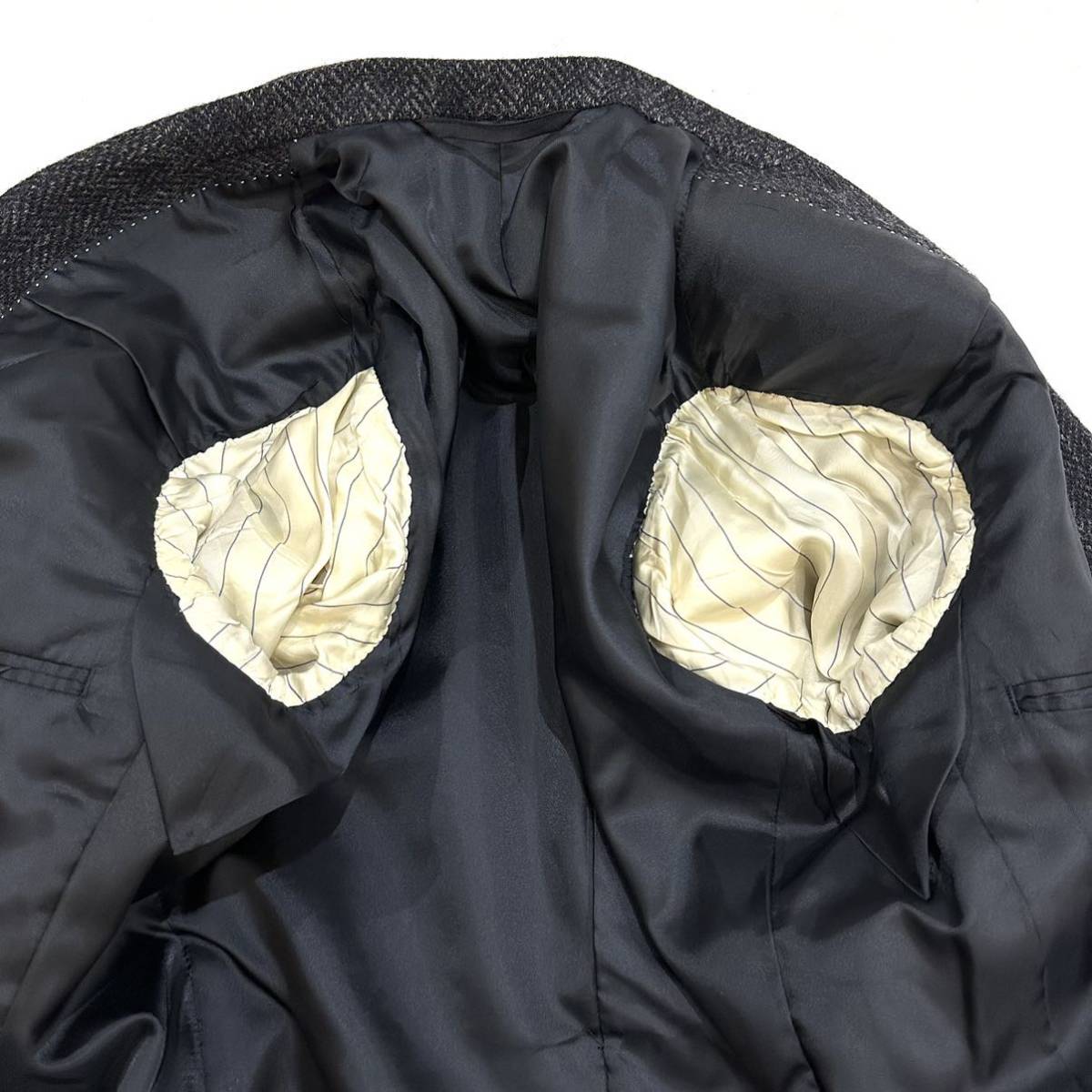 現金特価】 紳士服 スーツ メンズ ジャケット(90A4)グレー テーラード