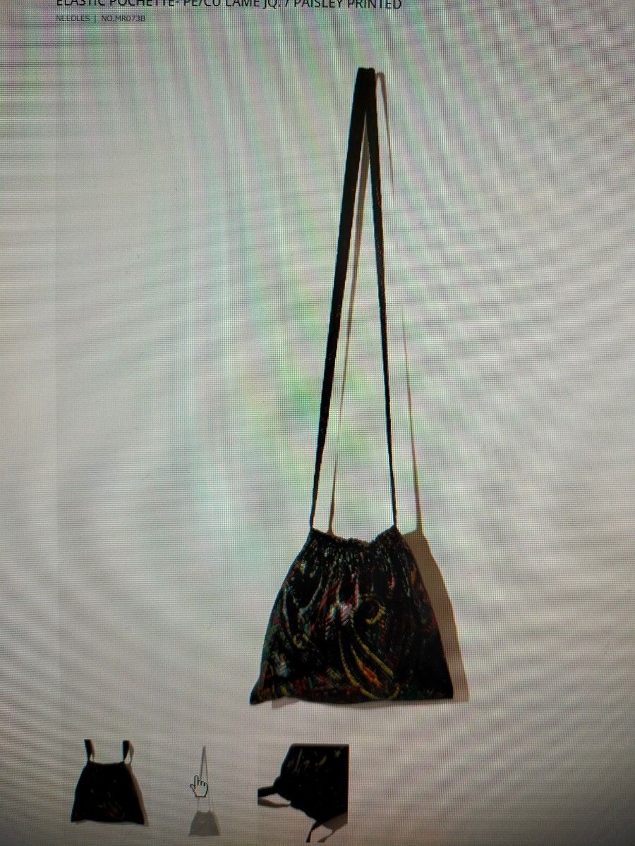 NEPENTHES Needles MR073 ELASTIC POCHETTE かばんポシェット