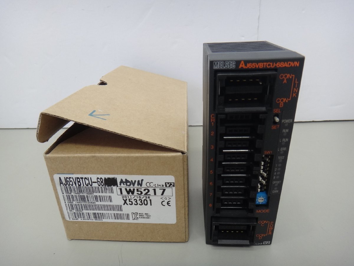 PXK302 三菱電機/MELSEC-Q/CC-Link/シーケンサ/AJ65VBTCU-68ADVN