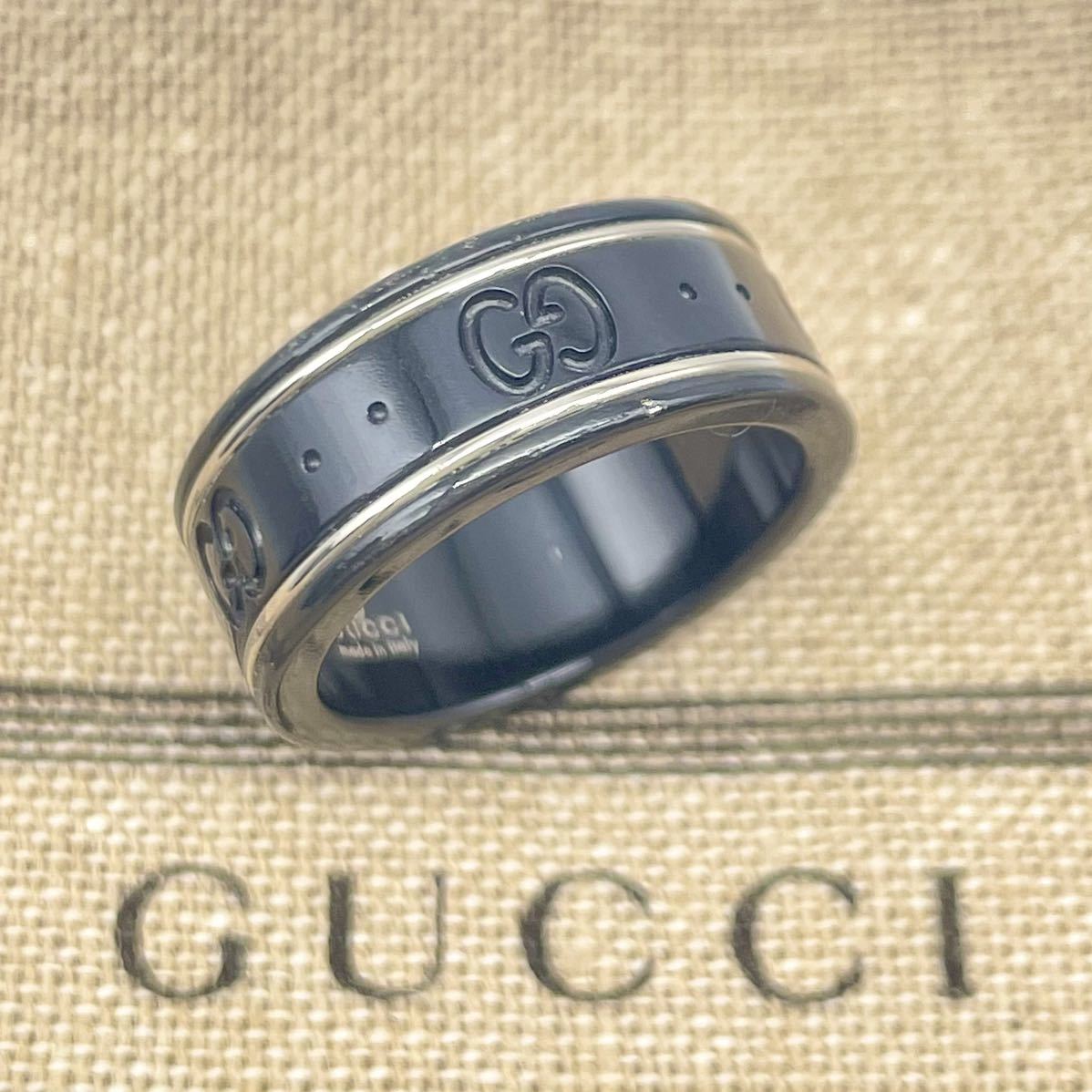 幸せなふたりに贈る結婚祝い GUCCI グッチ 指輪 リング アイコンリング