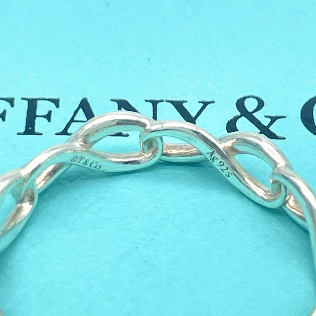 廃盤】ティファニー TIFFANY&Co. インフィニティ バンド シルバー