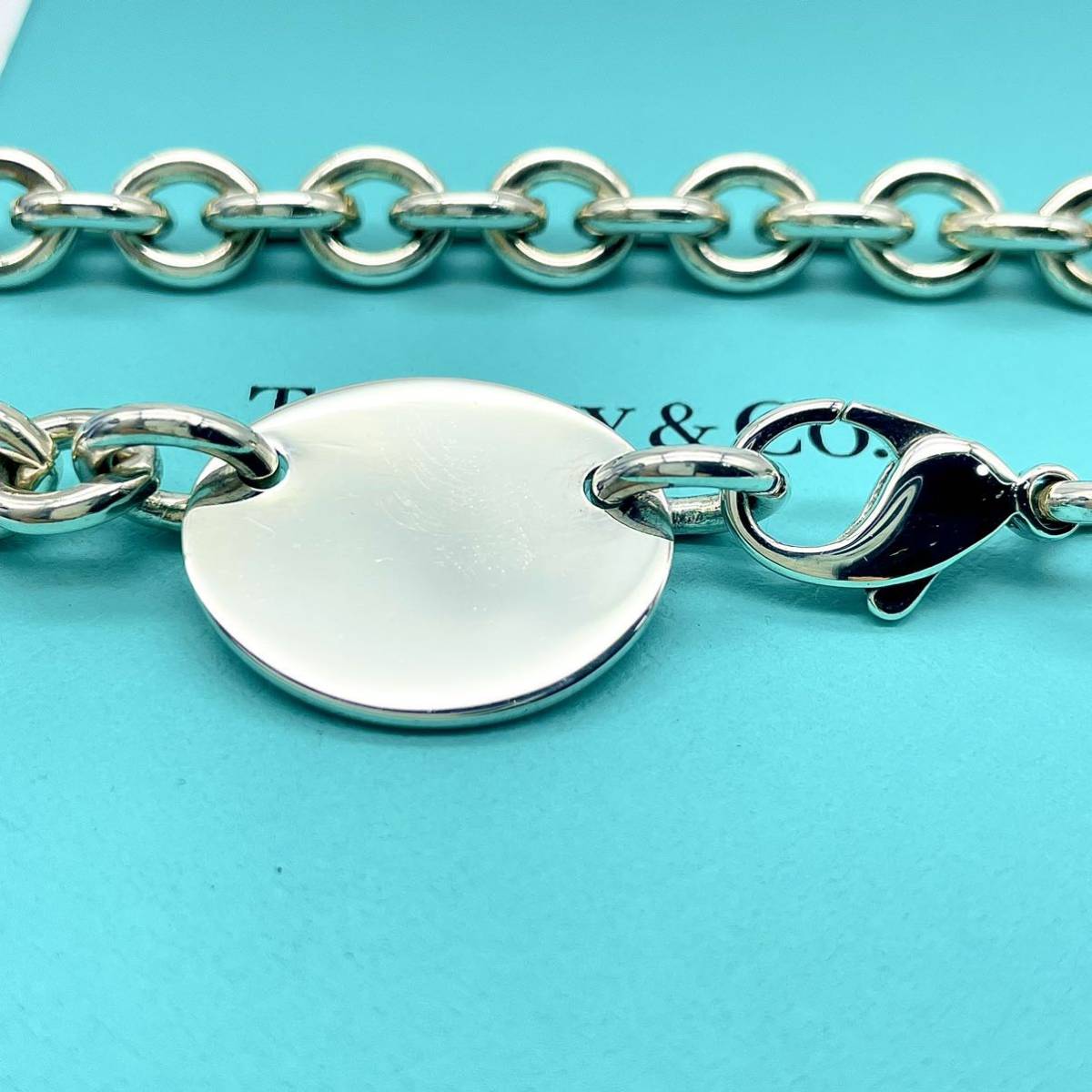 ティファニー TIFFANY リターントゥ オーバル タグ ネックレス