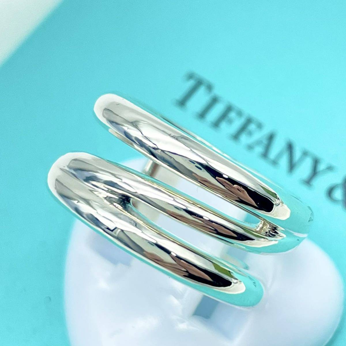 【廃盤】ティファニー TIFFANY&Co. ダイアゴナル リング 11.5号 シルバー 925 指輪