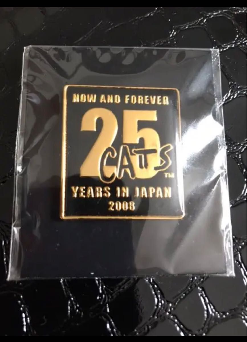 劇団四季☆Catsキャッツ２５周年記念ピンバッジ