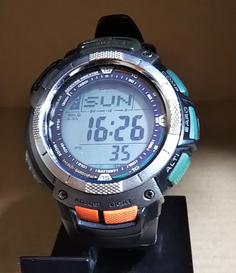 電池新品 CASIO PROTREK PRW-1000J 電波 ソーラー 腕時計 メンズ