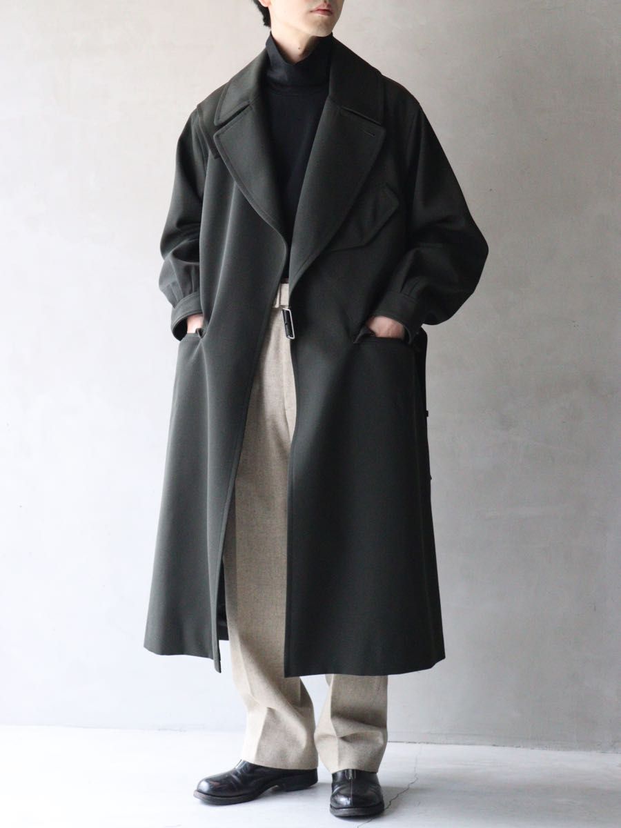 blurhms 21AW Wool Surge Motorcycle Coat | premiercosmeticos.es