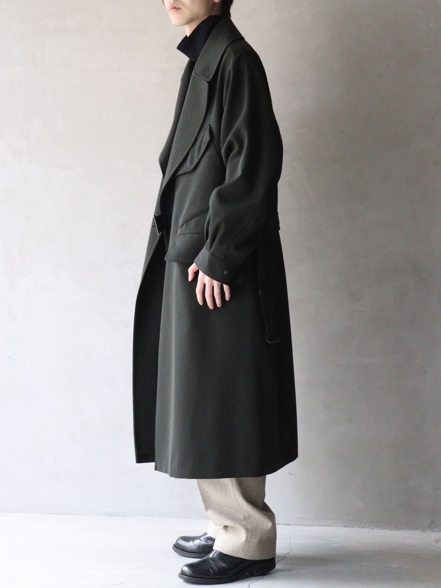 blurhms WOOL SURGE MOTORCYCLE COAT 21aw メンズファッション コート ...