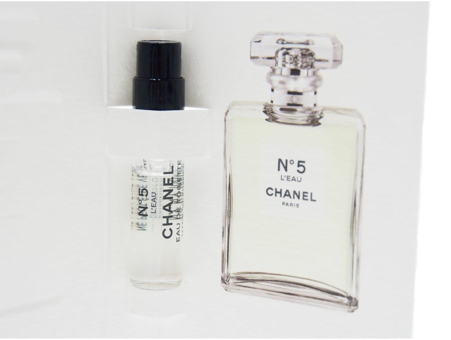 【Used 展示品】 CHANEL N°5 L'EAU ロー オードゥ トワレット ヴァポリザター スプレー EAU DE TOILETTE 香水 1.5ml テスター 女性用_画像2