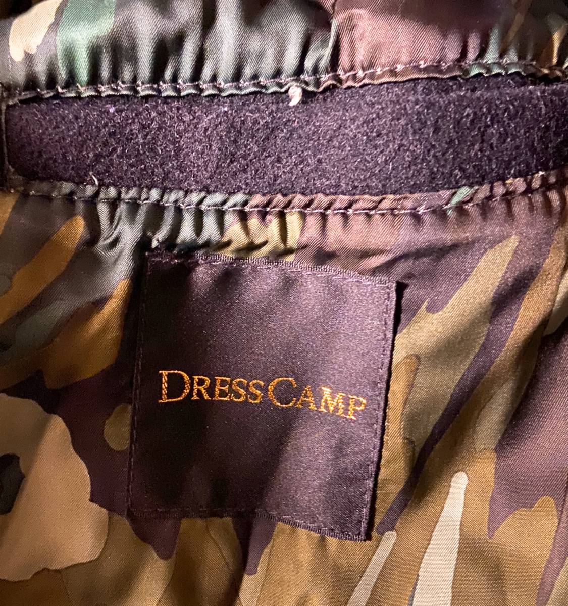 DRESS CAMP Dress Camp pea coat black Gold button 36 America made 