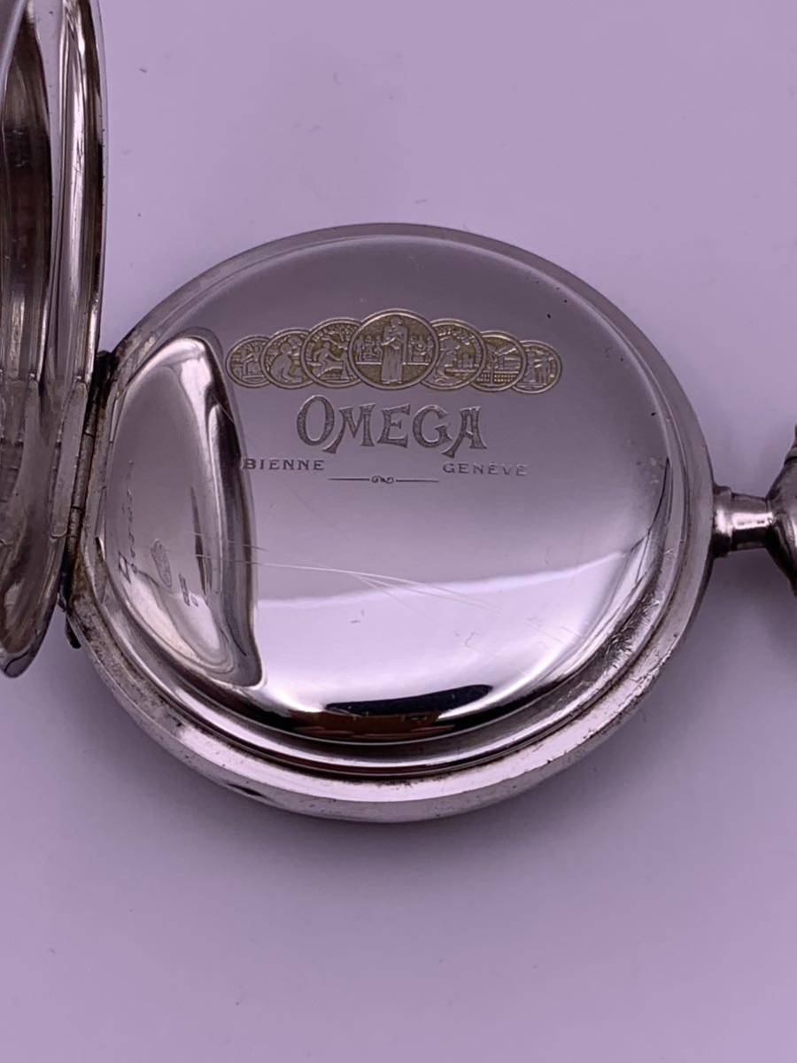 OMEGA オメガ懐中時計 手巻き 稼動品の画像7