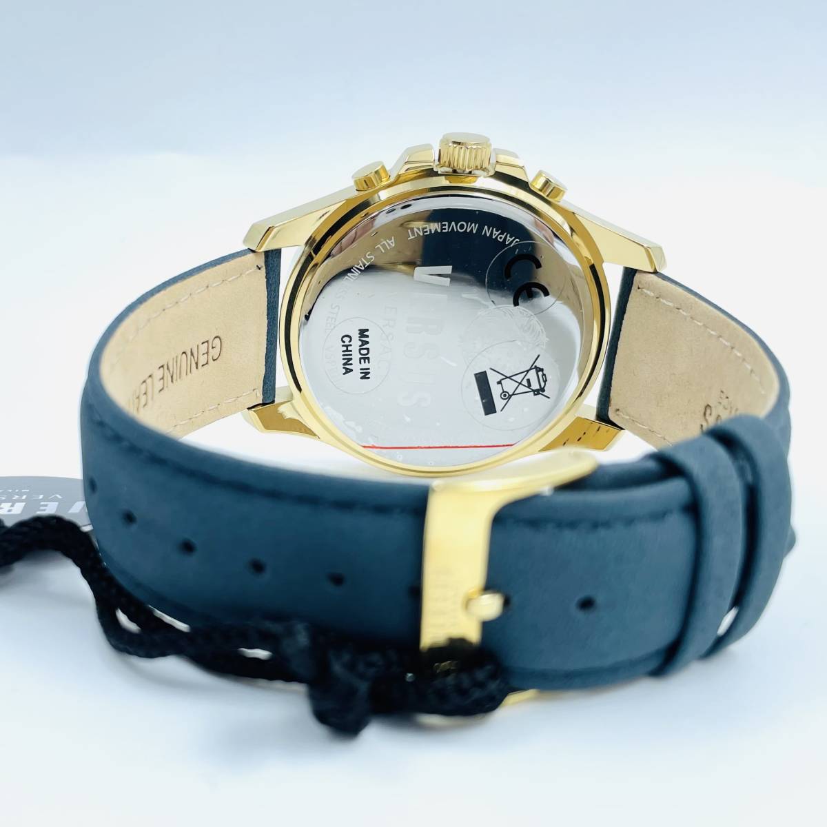 新品・高級ブランドVersus Versace ヴェルサス ヴェルサーチ 44クロノ ライオン ネイビー クオーツ メンズ腕時計 洗練 安心 即納  海外限定