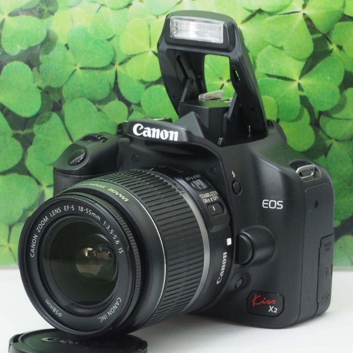 美品】スマホへ転送も可能♪一眼の入門機 Canon KissX2レンズセット