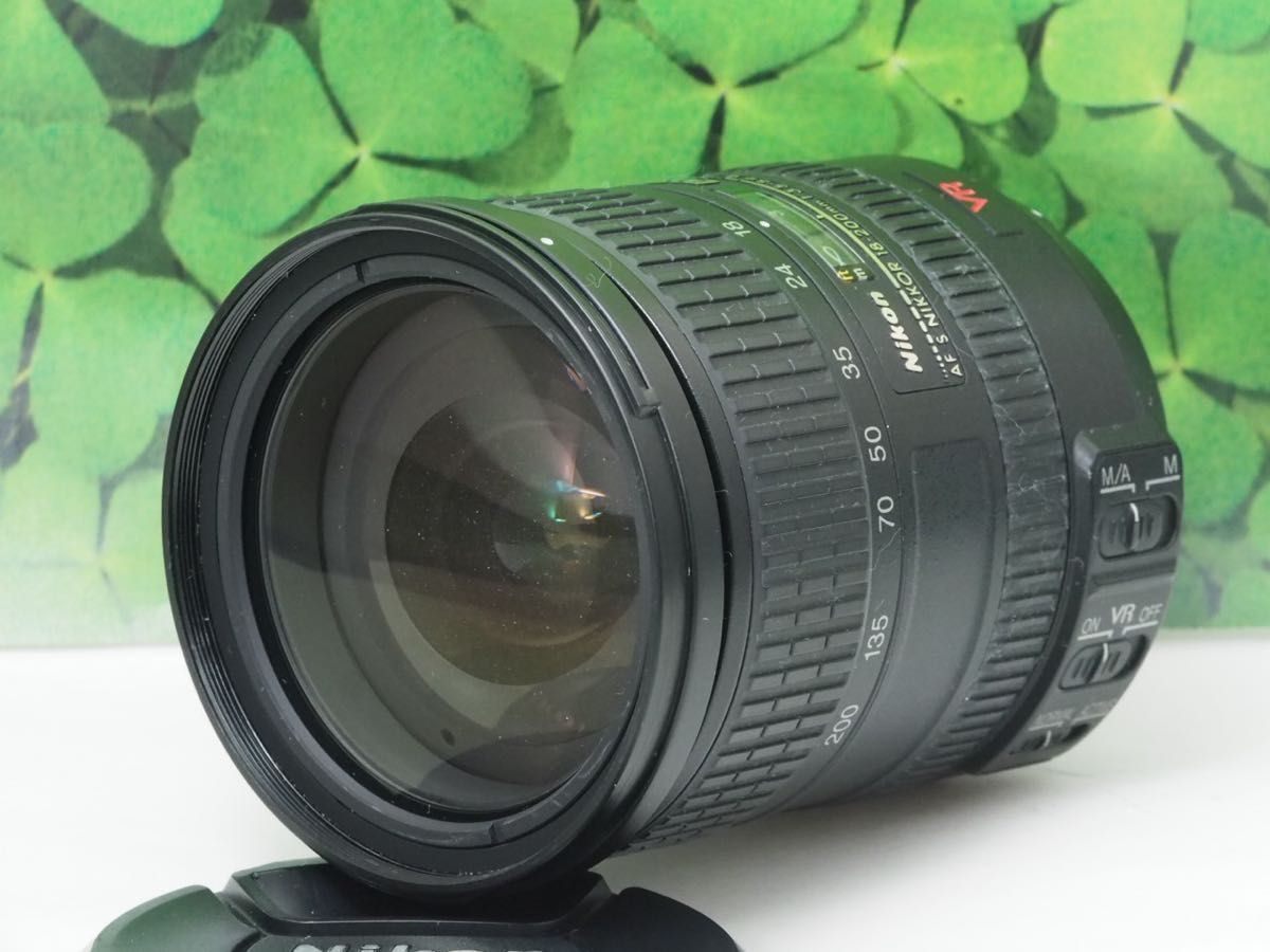 【美品】超便利望遠レンズ♪NikonAF-S DX 18-200mm ED VR