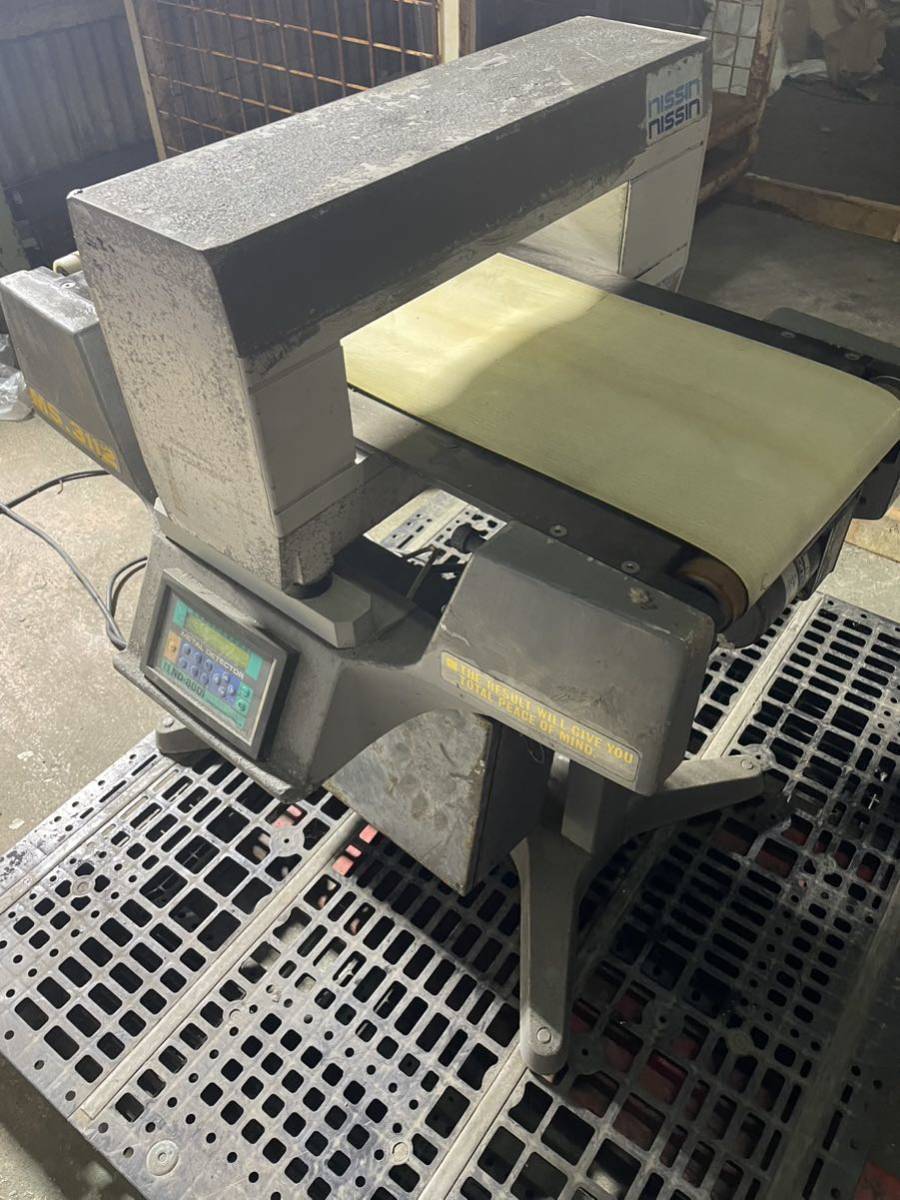 金属検出機 ニッシン MS-3112 100V 金検 金探 メタル 金属検出機 ニッシン MS-3112 100V 金検 金探 メタル
