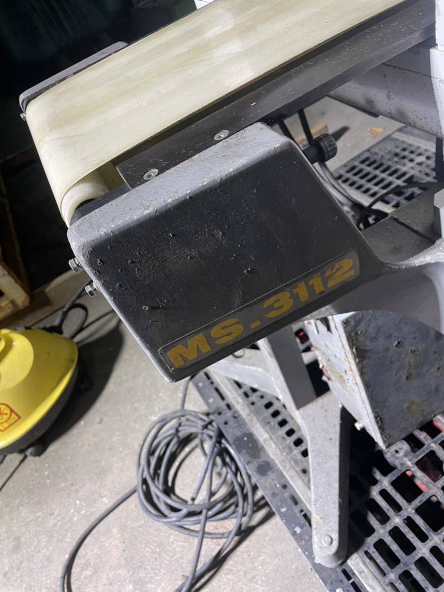 金属検出機 ニッシン MS-3112 100V 金検 金探 メタル 金属検出機 ニッシン MS-3112 100V 金検 金探 メタル