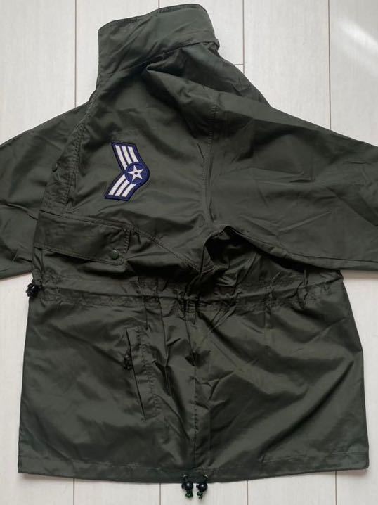 送料無料 美品 80s 90s vintage ビンテージ OLD UNIQLO オールド ユニクロ ナイロン ミリタリー ANORAK アノラック マウンテン パーカー 緑_画像9