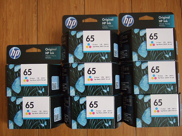 未使用品】 HP 65 インクカートリッジ カラー velvetcircusibiza.com