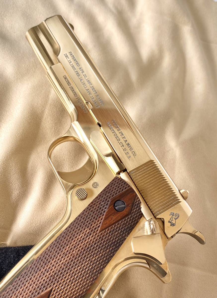 ■ 真鍮ガバメント ■ M1911 絶版プライム完成品 ■ 銃身閉塞＆スリット対策済 ■ 検索ワード：ZEKEの画像9