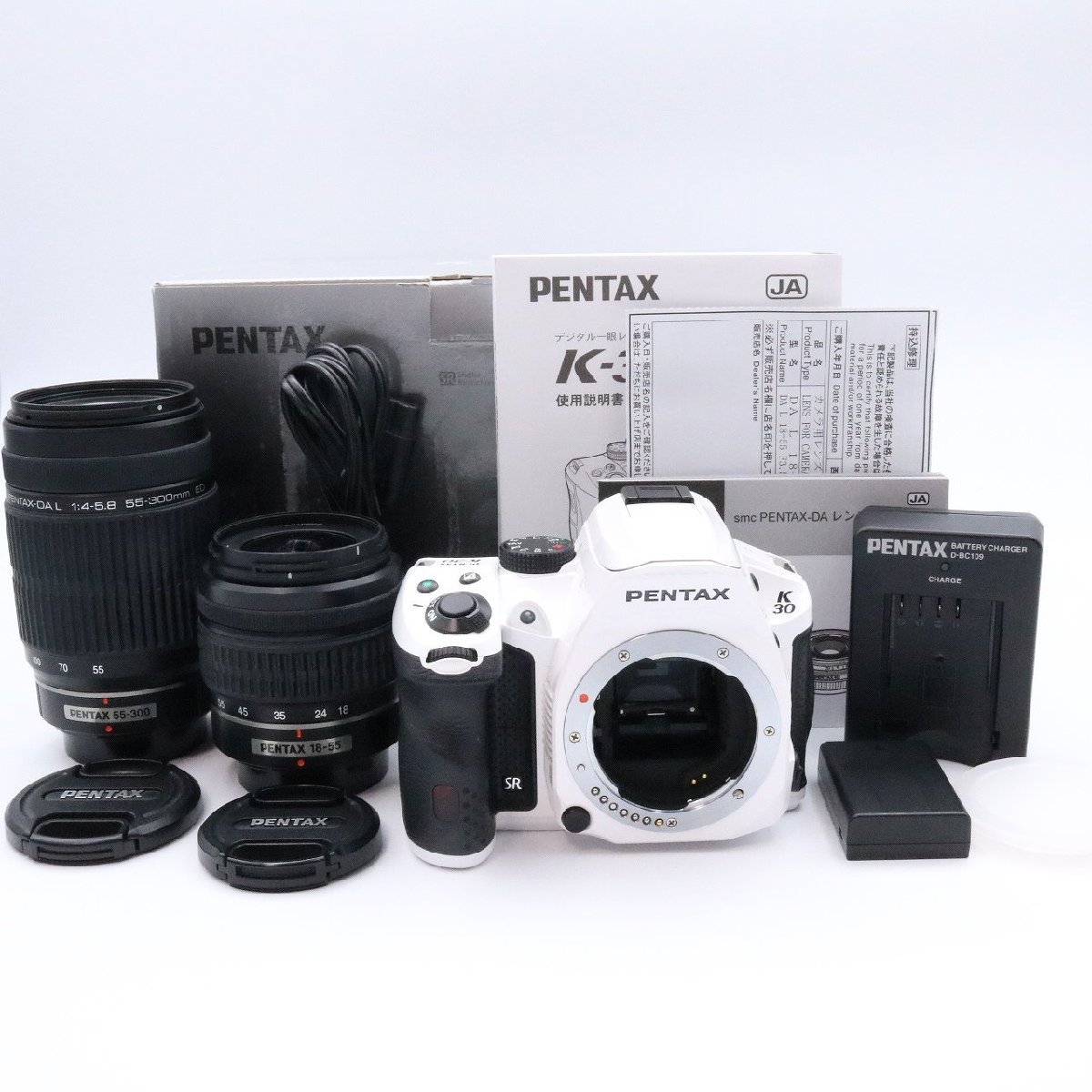 PENTAX K−30 18-135レンズキット レンズ2本 付属品多数-