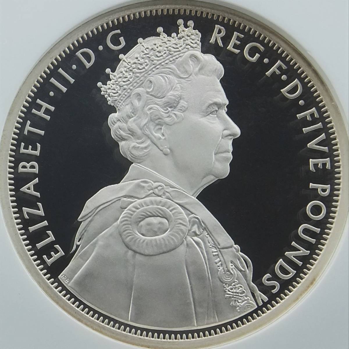 2012 エリザベス女王即位60周年 イギリス 銀貨 ダイヤモンドジュビリー