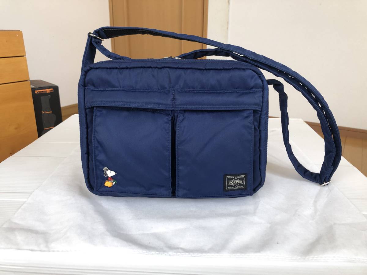 激美品 ポーター タンカー ショルダー バッグ L サイズ 2層 式 ipad-