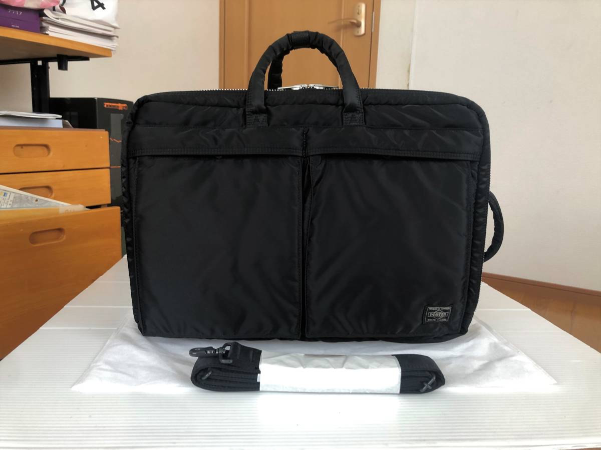激美品 ポーター 3way リュック 2層 式 PC 収納 タンカー バッグ | www