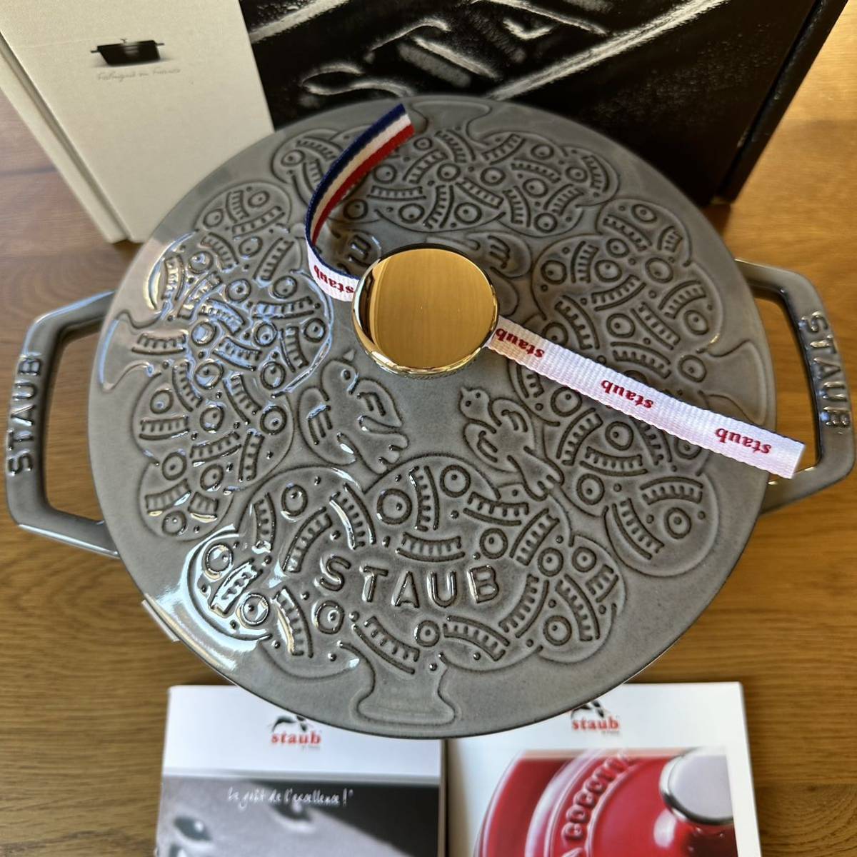 直営店直営店新品 ミナペルホネン staub フォレストココット ラウンド